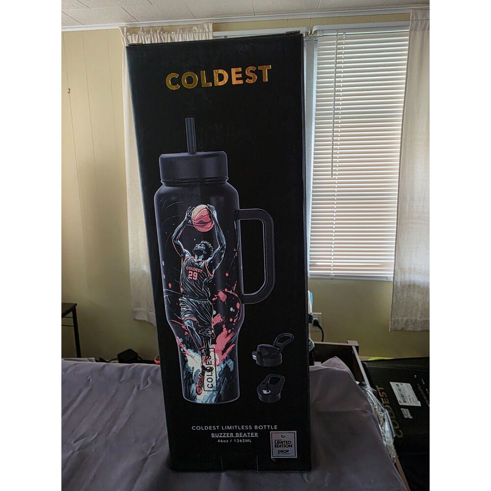 Coldest Limited Edition 46oz Buzzer Beater Water Bottle